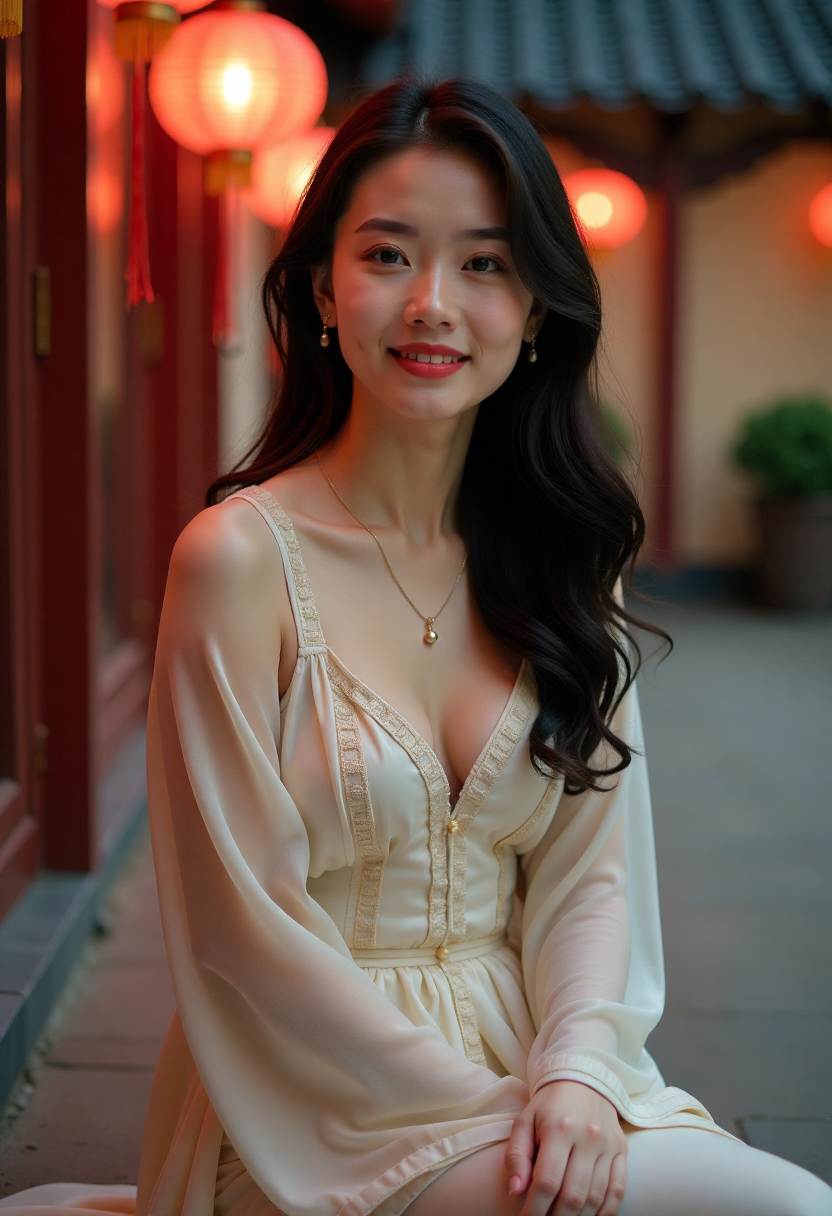 用竹条和纸制作剧中红色纸鸢